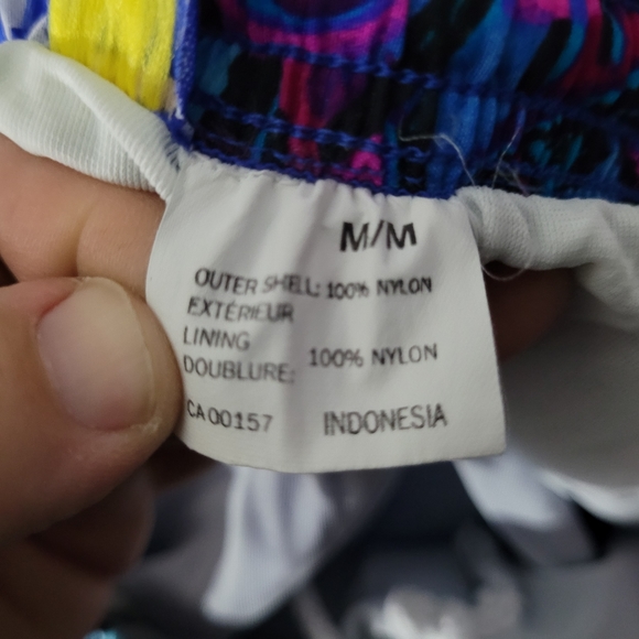 BEACH BLVD | vintage retro nylon lined swim trunks shorts - Picture 7 of 7